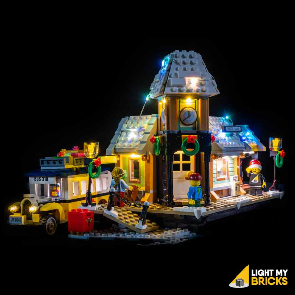 LED-Beleuchtungs-Set für LEGO® Winter Village Station #10259